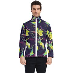Artistic Psychedelic Abstract Men s Bomber Jacket