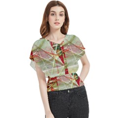 Dscf3247 Butterfly Chiffon Blouse