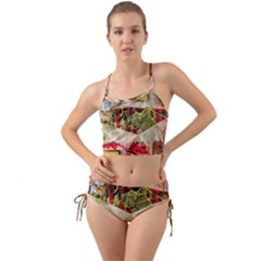 Collage Mini Tank Bikini Set