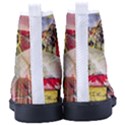 Collage Women s High-Top Canvas Sneakers View4