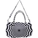 Spider Web Hypnotic Removable Strap Handbag View1