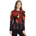 Horror Zombie Ghosts Creepy Women s Long Sleeve Rash Guard View1