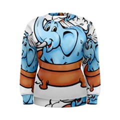 Elephant Bad Shower Women s Sweatshirt by Amaryn4rt