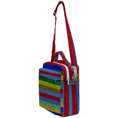 Pattern Background Crossbody Day Bag