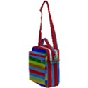Pattern Background Crossbody Day Bag View1