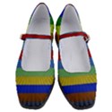Pattern Background Women s Mary Jane Shoes View1