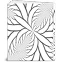 Fractal Symmetry Pattern Network 8  x 10  Softcover Notebook View2