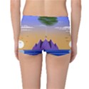 Vector Graphic Clipart Mountains Reversible Boyleg Bikini Bottoms View4