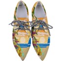 Vector Graphic Clipart Beach House Pointed Oxford Shoes View1