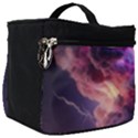 Cloud Heaven Storm Chaos Purple Make Up Travel Bag (Big) View1