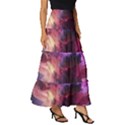 Cloud Heaven Storm Chaos Purple Tiered Ruffle Maxi Skirt View3