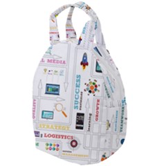 Illustrations Startup Business Organization Travel Backpack