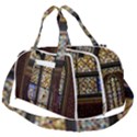 Stained Glass Window Old Antique Burner Gym Duffel Bag View2