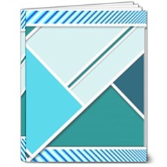 Logo Concept Banner Header Idea 8  X 10  Hardcover Notebook