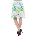 Network Connection Structure Knot Fishtail Chiffon Skirt View2