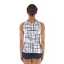 Structure Pattern Network Sport Tank Top  View2