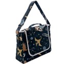 Space Theme Art Pattern Design Wallpaper Box Up Messenger Bag View2