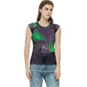 Fantasy Pyramid Mystic Space Aurora Women s Raglan Cap Sleeve T-Shirt View1