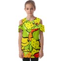 Fruit Food Wallpaper Fold Over Open Sleeve Top View1