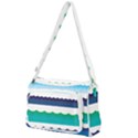 Water Border Water Waves Ocean Sea Front Pocket Crossbody Bag View1