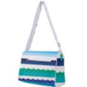 Water Border Water Waves Ocean Sea Front Pocket Crossbody Bag View2