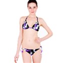 Abstract Canvas Acrylic Digital Design Classic Bikini Set View3