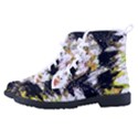Canvas Acrylic Digital Design Art Women s High-Top Canvas Sneakers View2