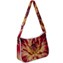 Bloom Blossom Close Up Flora Zip Up Shoulder Bag View1