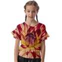 Bloom Blossom Close Up Flora Kids  Cut Out Flutter Sleeves View1