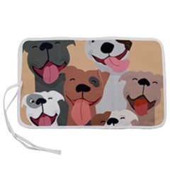 Dogs Pet Background Pack Terrier Pen Storage Case (s) by Ravend