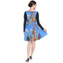 Architecture Building Cathedral Church Plunge Pinafore Dress View2