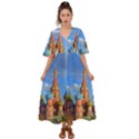 Architecture Building Cathedral Church Kimono Sleeve Boho Dress View1