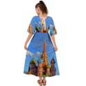 Architecture Building Cathedral Church Kimono Sleeve Boho Dress View2