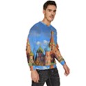 Architecture Building Cathedral Church Men s Fleece Sweatshirt View3