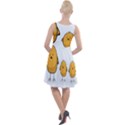 Chick Easter Cute Fun Spring Knee Length Skater Dress View2