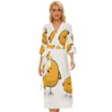 Chick Easter Cute Fun Spring Midsummer Wrap Dress View1