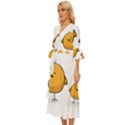 Chick Easter Cute Fun Spring Midsummer Wrap Dress View2
