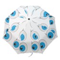 Eyes Comic Cartoon Fun Funny Toon Folding Umbrellas View1