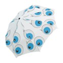 Eyes Comic Cartoon Fun Funny Toon Folding Umbrellas View2