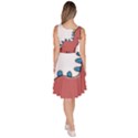 Dinosaur Dragon Drawing Cute Knee Length Skater Dress With Pockets View4