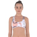 Abstract Art Design Pattern Got No Strings Sports Bra View1