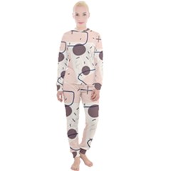 Stars Clouds Border Frame Women s Lounge Set
