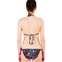 Sea Animals Pattern Wallpaper Fish Classic Bikini Set View2