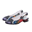 Sea Animals Pattern Wallpaper Fish Women s Classic Slingback Heels View2