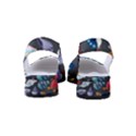 Sea Animals Pattern Wallpaper Fish Women s Classic Slingback Heels View4