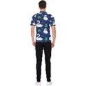 Swan-pattern-elegant-design Men s Short Sleeve Rash Guard View2