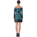 Angry Male Lion Predator Carnivore Off Shoulder Top with Skirt Set View2