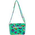 Pattern Adweek Summer Shoulder Bag with Back Zipper View3