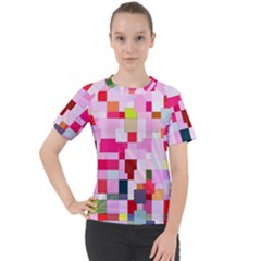 The Framework Paintings Square Women s Sport Raglan T-shirt