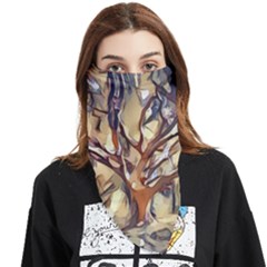 Tree Forest Woods Nature Landscape Face Covering Bandana (triangle)